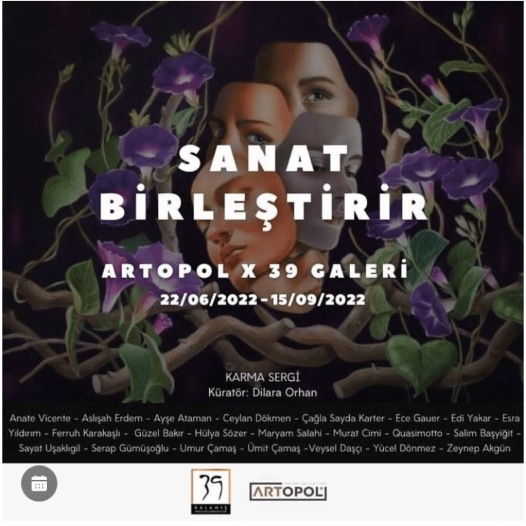 "SANAT BIRLEŞTİRİR!" ARTOPOLX39 GALERİ KARMA SERGİ